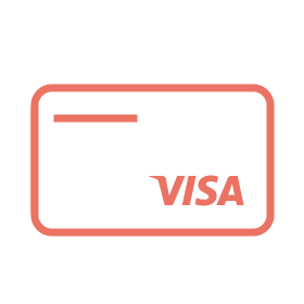 Visa Kreditkarte Icon